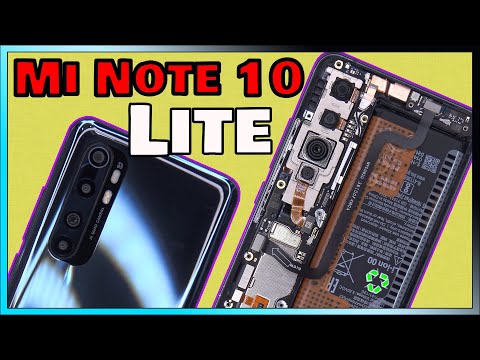 Xiaomi Mi Note 10 Lite Disassembly Teardown Repair Video Review