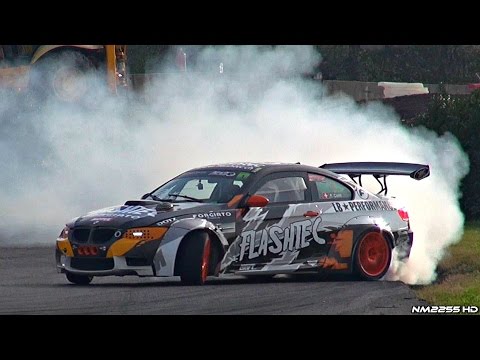 Supercharged LB Performance BMW M3 E92 Awesome Drift & Sound!