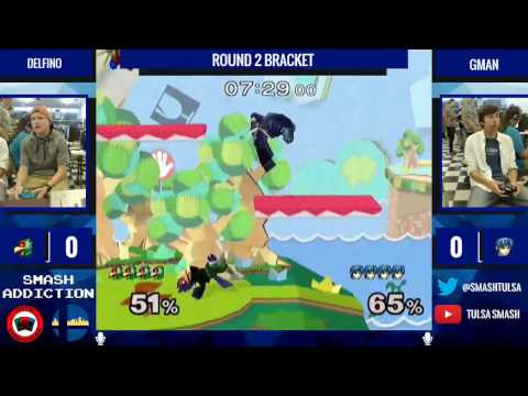 Smash Addiction 59 - Delfino (Falco) vs Gman (Marth) - Singles Round 2