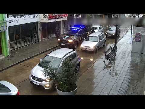 Detenido por robar reflectores