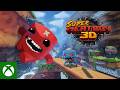 Gameplay video of Super Meat Boy 3D  XBox