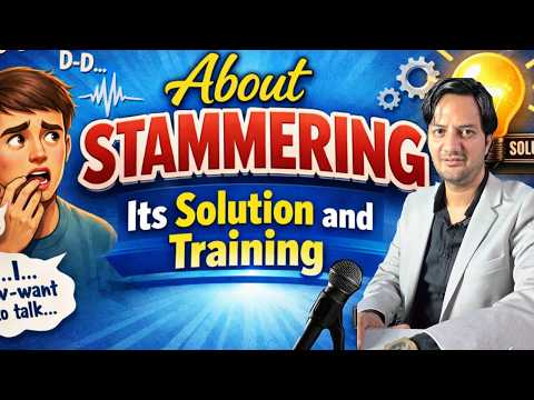 Stammering permanently khatam karo — Speech Guruji YouTube video