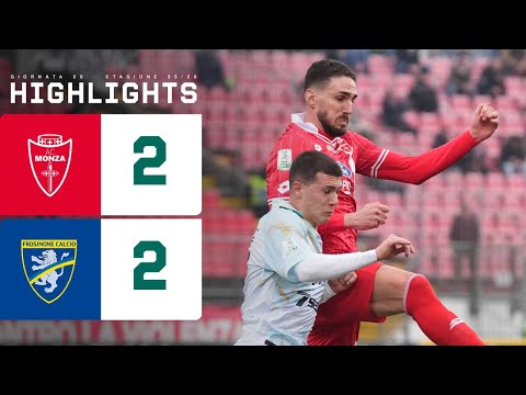 Monza-Frosinone 2-2 | MONTERISI salva il Frosinone in extremis | HIGHLIGHTS Serie BKT
