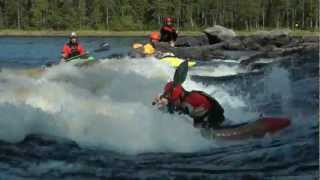 preview picture of video 'Родео (freestyle kayaking) сборы в Лиексе, Neitikoski - 2012: анонс.'