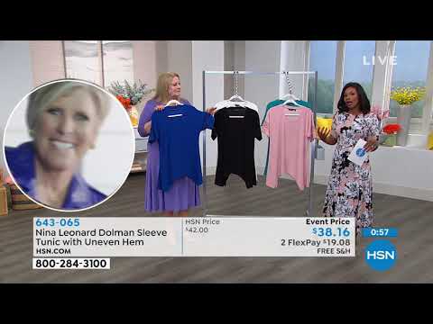 HSN | Nina Leonard Fashions 03.28.2019 - 09 AM