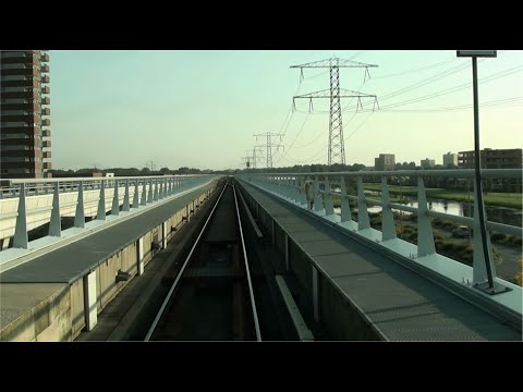 Cab ride metro Rotterdam; Rotterdam Nesselande-Schiedam Centrum (1/3)