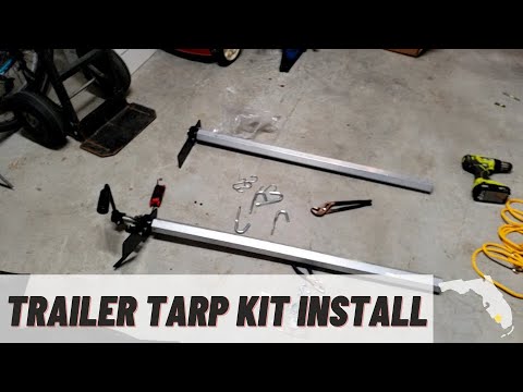 How to Install and Use Trailer Tarp Kit on Utility Trailer