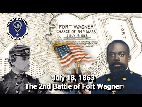 July 18, 1863 ~ The Second Battle of Fort Wagner