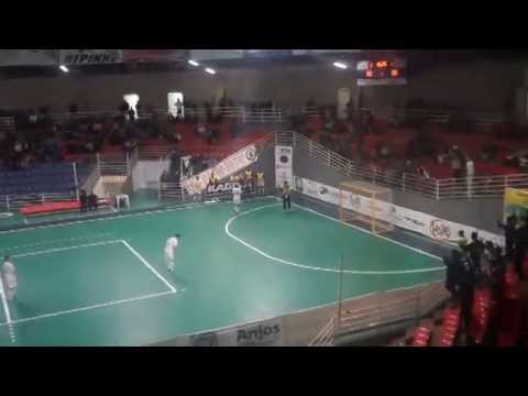 Poker Guarapuava Garden Shopping Óleo Leve Futsal empata  com o Ciagym Maringá