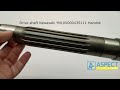 Відео огляд Вал гідронасоса Kawasaki YN10V00043S111 HANDOK