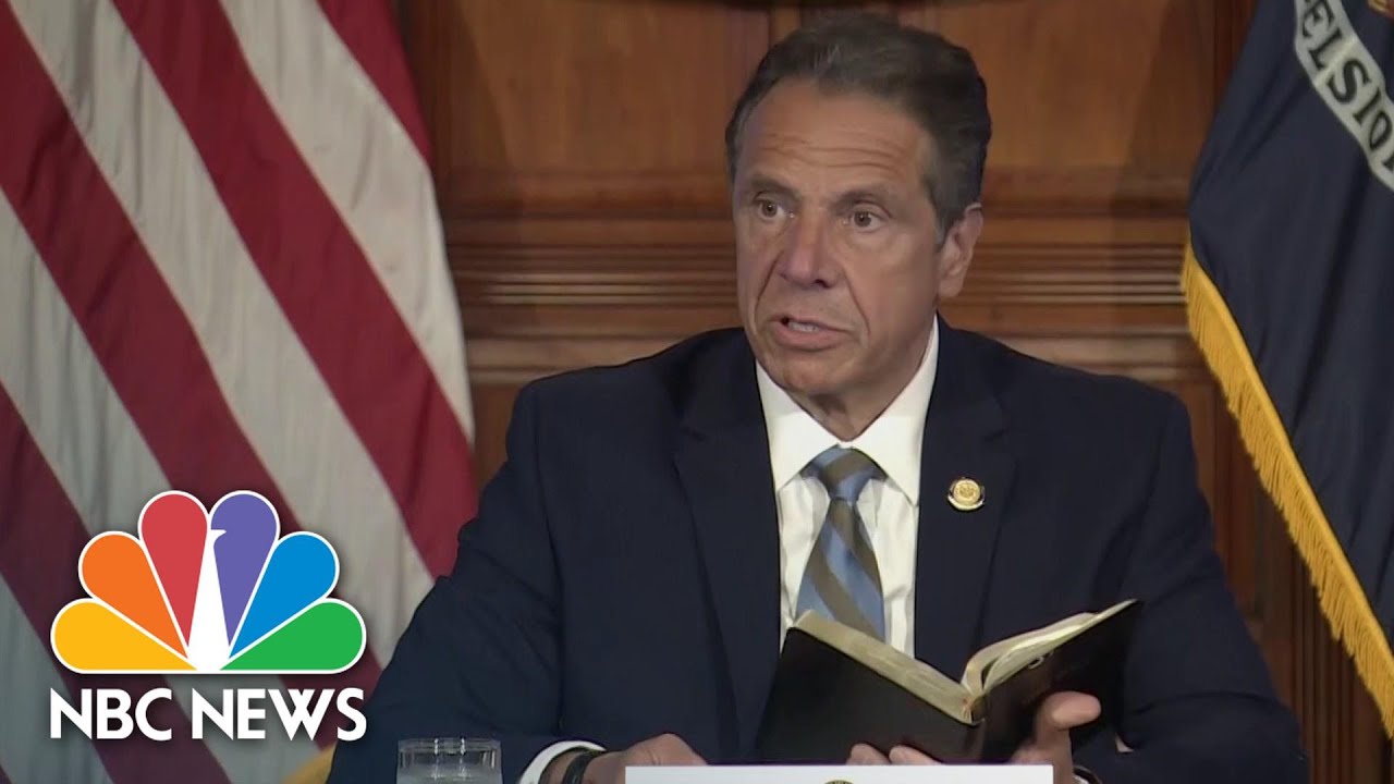 Cuomo Reads Bible Passages At Briefing, Criticizes Trump Photo-Op | NBC News