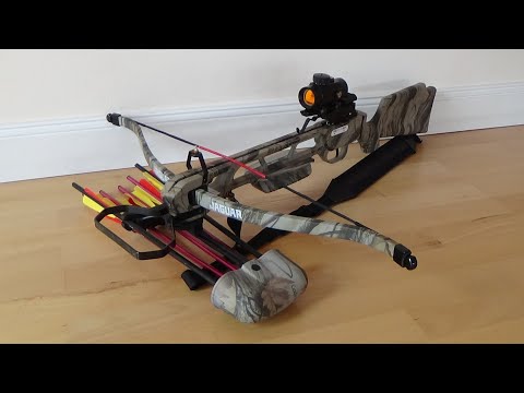 Jaguar 175lbs Recurve Armbrust Set in God´s Camo - Review und Schusstest