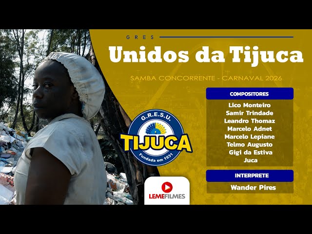 Unidos da Tijuca 2026 - SAMBA CAMPEÃO - Lico Monteiro, Samir Trindade, Leandro Thomaz e cia