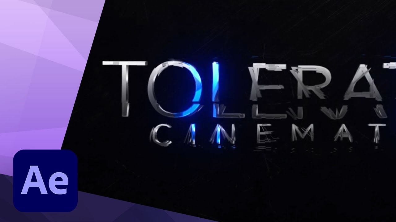 How to create an EPIC Sci-Fi Movie Trailer Title animation in After Effects