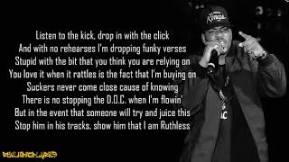 The D.O.C. - It&#39;s Funky Enough (Lyrics)