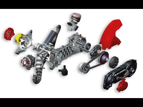 motor completo malossi rc-one 94cc #1 GT-tuning dk