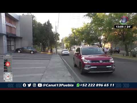 #Canal13Puebla 🚨 Intensa movilización se registró en la colonia La Paz, en la capital poblana.