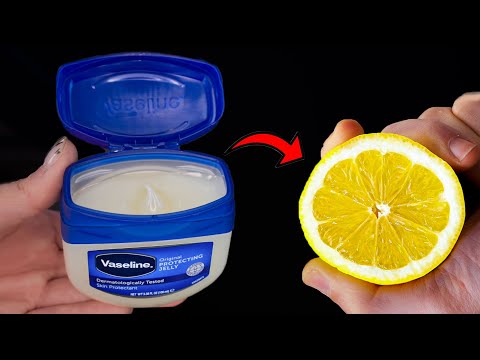 Mix Vaseline and Lemon and you will be shocked! Why didn't I know this before?