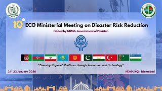 LIVE | 10th ECO Ministerial Meeting on DRR – Day 2