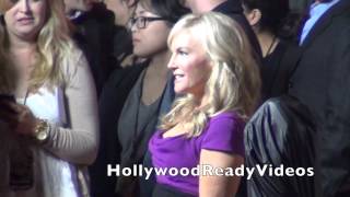 Rachael Harris arrives to the Bad Words premiere at Arclight Cinerama Dome in Hollywood