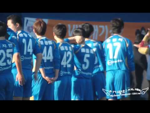 [Fancam] 110927 BEAST Gikwang (FC MEN) - Before playing football ♥