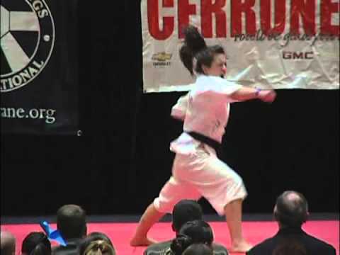 Audrie Donihoo Kata 2011 Ocean State Grand Nationals Karate Tournament