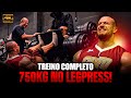750KG NO LEG PRESS! | HORSE E LUIZ MORENO