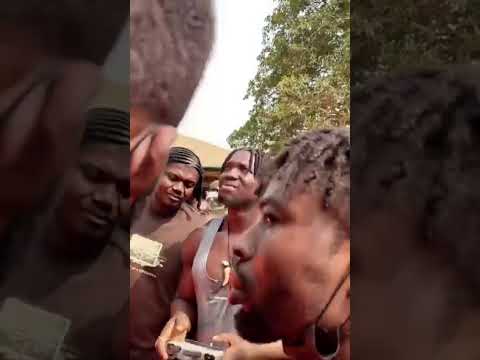 VDM and  KokoPee came to our location today. Guest what. RATEL NO LET BABA SEE ROAD