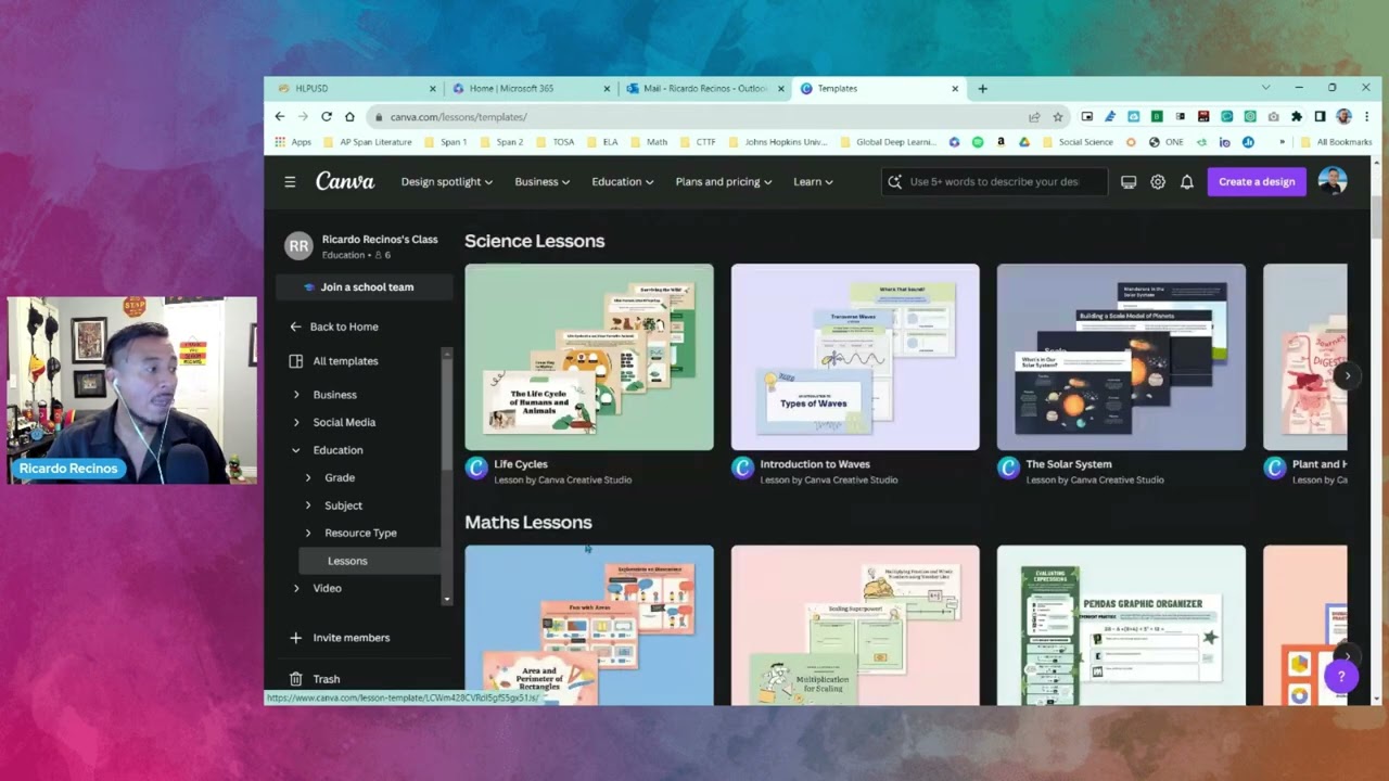 CANVA Lessons - Everything you need to create engaging lessons