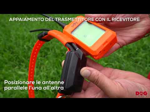 Sintonizzazione di un nuovo collare sul palmare satellitare Dogtrace X20+ , X30 o X30B