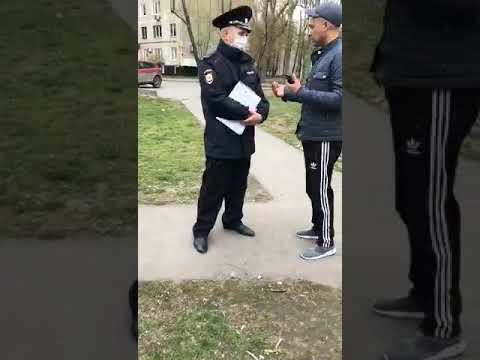 Кто прав узбек или этот мусор??? Узбек против Мента