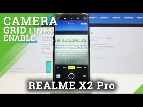How to Use Camera Grid Line on REALME X2 Pro – Turn on Camera Grid Line