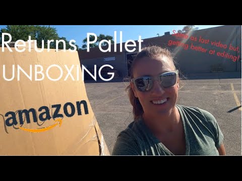 Amazon Liquidation Pallet Returns Unboxing Video! I bought a Big box full of mystery items! #return