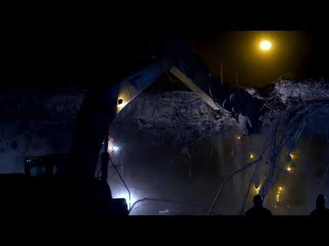 ŘSD ČR - Bourání mostu D1 Mirošovice