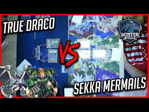 Yu-Gi-Oh! Sekka Mermails Vs True Draco - Full Match (June 2018)