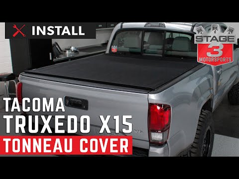 2016-2020 Toyota Tacoma TruXedo Pro X15 Rolling Tonneau Cover Install
