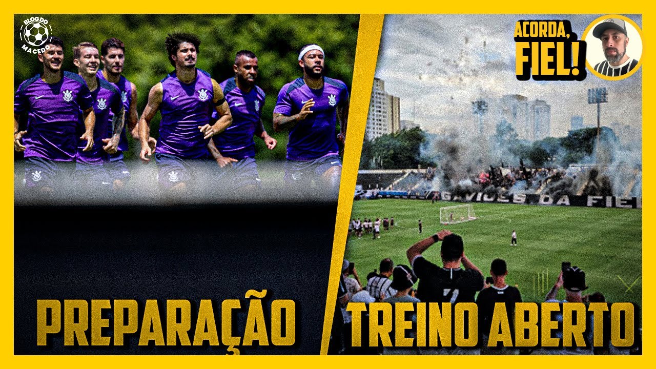 Treino Aberto do Timãozinho e Preparação para o Clássico Majestoso! Bastidores do Corinthians