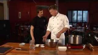 In New Zealand making Maori Fried Bread with Chef Chris Bell