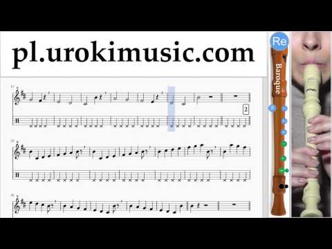 Nauka Gry Na Flecie Prostym (Barokowy) Luis Fonsi - Despacito Nuty Poradnik Część 1 um-a463