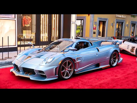 Lamborghini SIAN, CENTENARIO, Bugatti DIVO, CHIRON, Pagani IMOLA - BEST HYPERCARS at Miami Concours