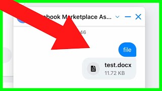 How to Send Microsoft Word File in Messenger (NEW UPDATE in 2023)