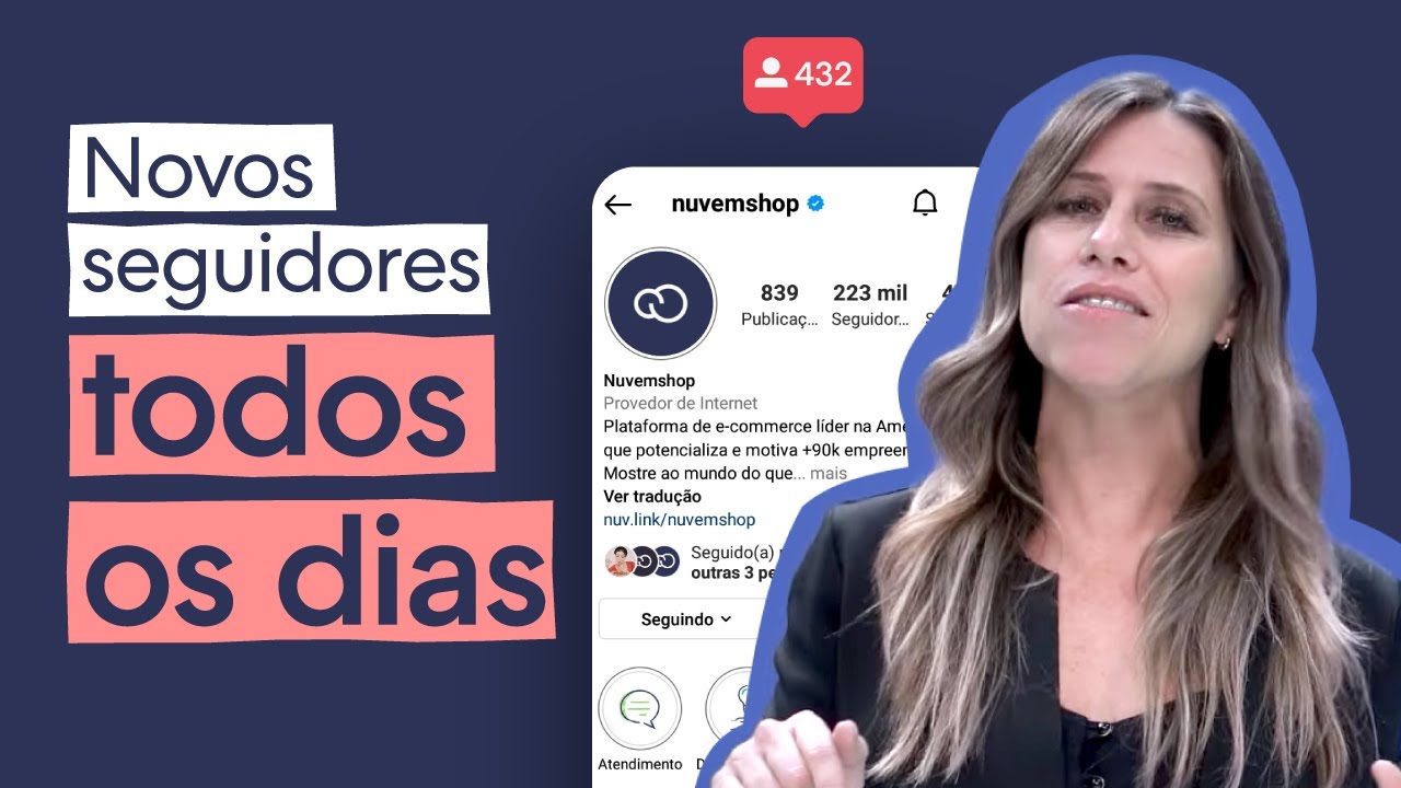 Como atrair novos seguidores para o meu perfil no Instagram?