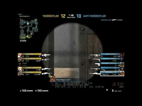 Mid Door vs T Base (CS:GO)
