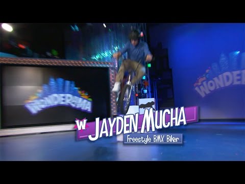BMX Freestyle Champion Jayden Mucha Kills It On Wonderama!
