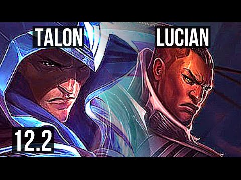 TALON vs LUCIAN (MID) | 7/1/4, 900K mastery | KR Master | 12.2