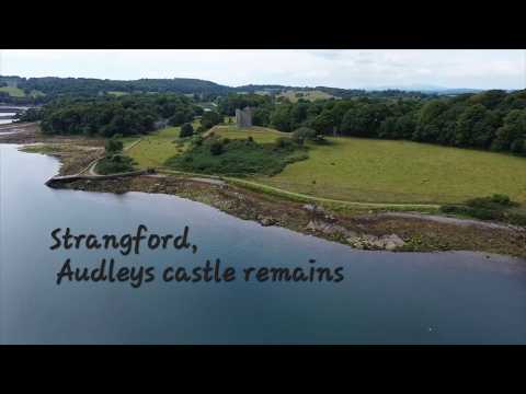 Sky View, Audleys castle remains, Strangford Lough.