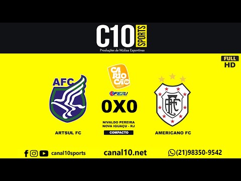 Artsul 0 x 0 Americano- Campeonato carioca 2022 Taça Corcovado