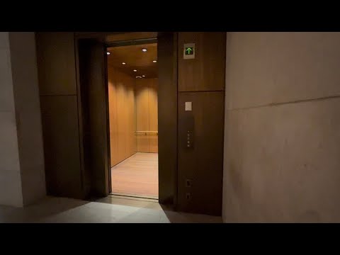 EPIC MOTOR! Generic Hydraulic Elevator PE-3 at the Barnes Foundation in Philadelphia, PA