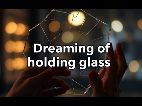 Dream meaning of holding broken glass
