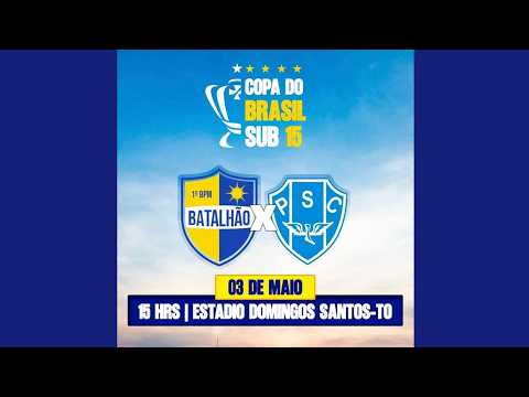 Batalhão-TO x Paysandu-PA | COPA DO BRASIL SUB-15 2ª RODADA